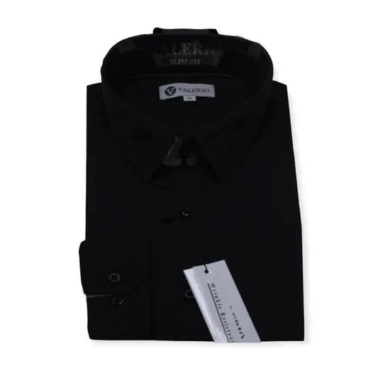Valerio Modern Fit - Black from On Time Fashions – by On Time Fashions Birmingham, Birmingham AL’s 1 fashion store and premier destination for streetwear, suits, kids fashion, and big & tall