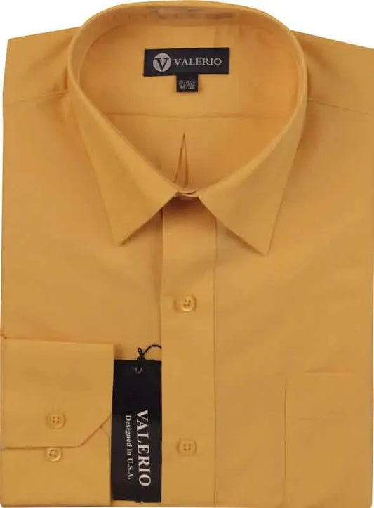 Valerio Modern Fit Dress Shirt – Amber by Valerio