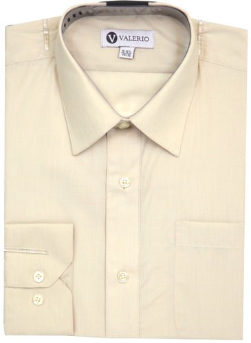 Valerio Modern Fit Dress Shirt – Beige from On Time Fashions – Dress Shirt by On Time Fashions Birmingham, Birmingham AL’s 1 fashion store and premier destination for streetwear, suits, kids fashion, and big & tall