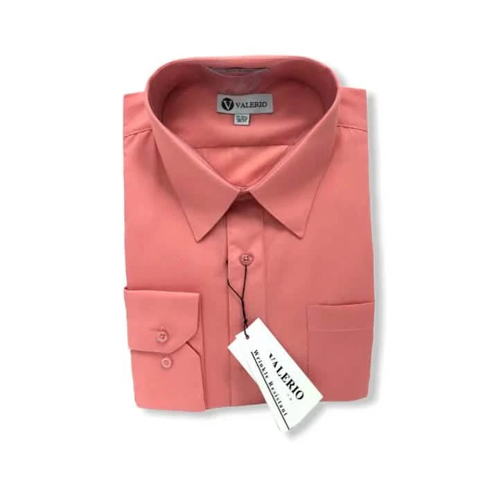 Valerio Modern Fit - Salmon from On Time Fashions – by On Time Fashions Birmingham, Birmingham AL’s 1 fashion store and premier destination for streetwear, suits, kids fashion, and big & tall