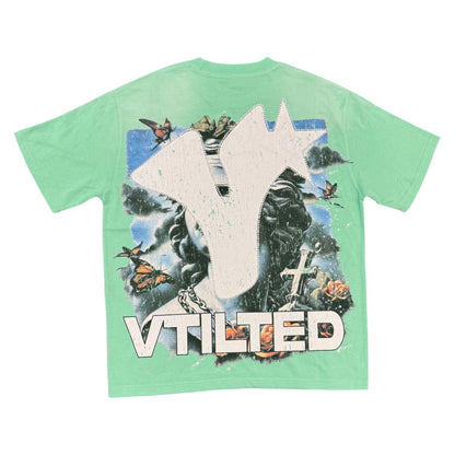 VTILTED Chrome Tee from On Time Fashions – T-shirt by 1987 TN INC, Birmingham AL’s 1 fashion store and premier destination for streetwear, suits, kids fashion, and big & tall