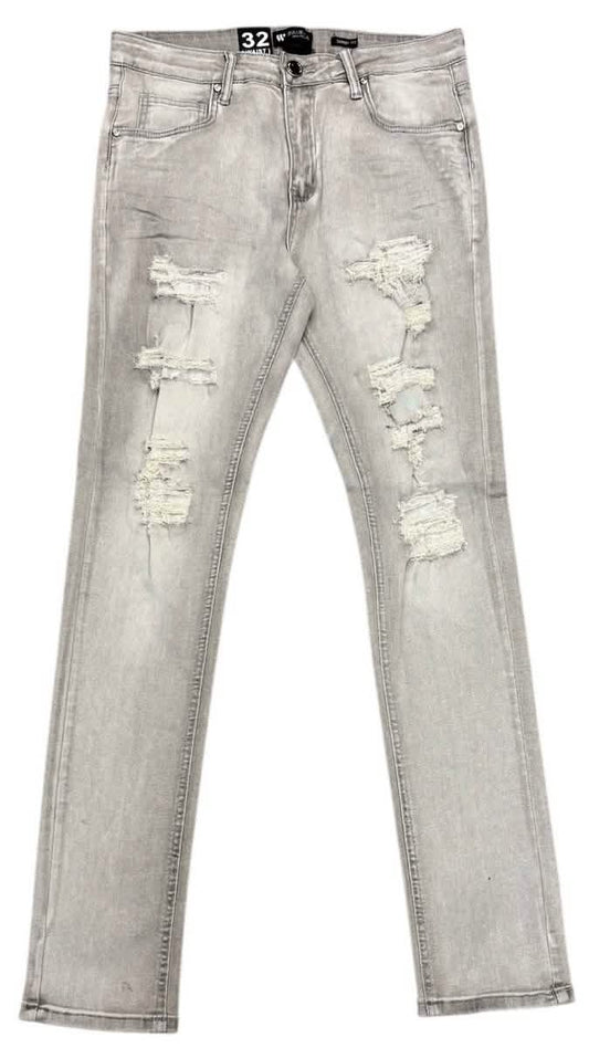 Waimea Distressed Skinny Jean from On Time Fashions â€“ by On Time Fashions Birmingham, Birmingham ALâ€™s 1 fashion store and premier destination for streetwear, suits, kids fashion, and big & tall