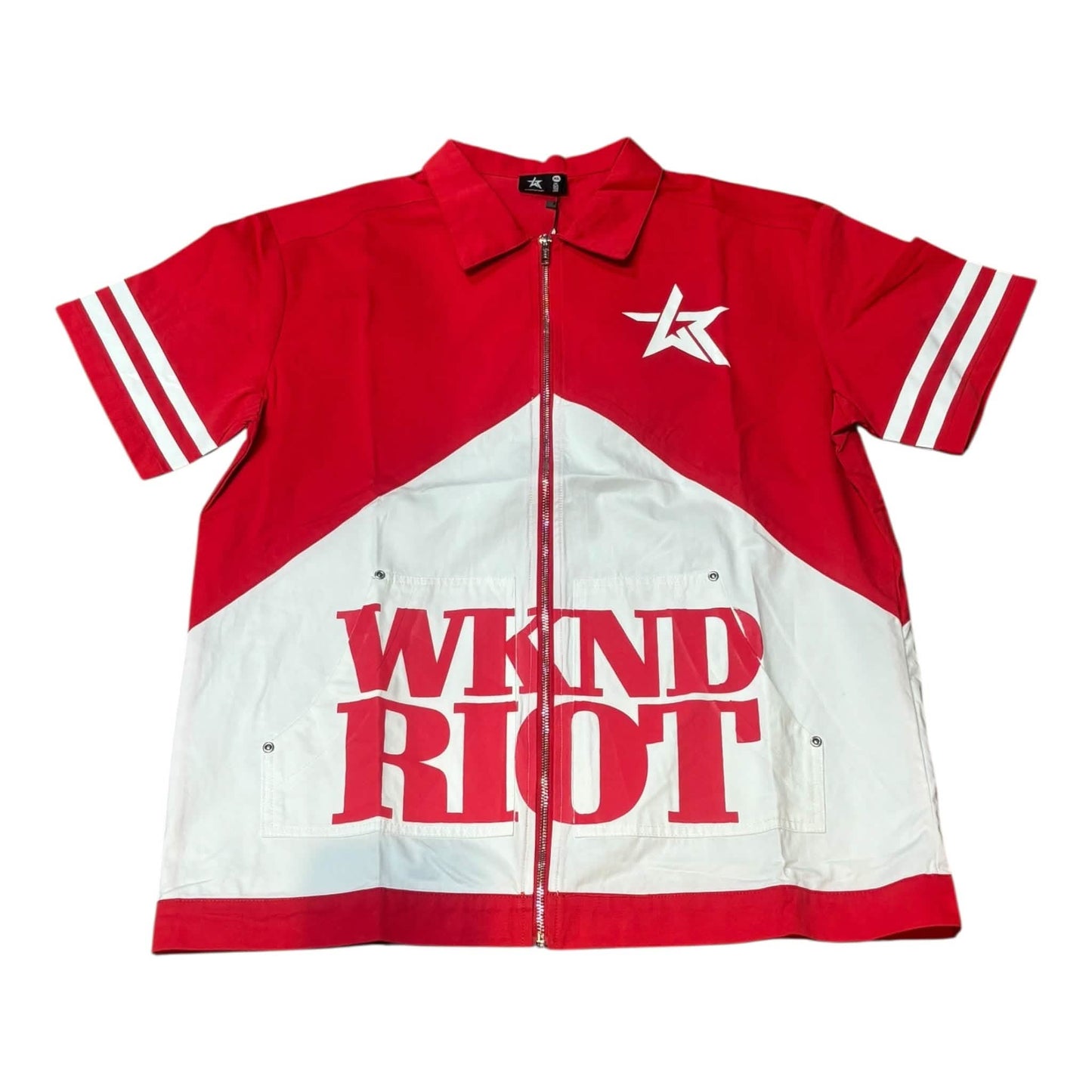 WKND RIOT Pack Shirt from On Time Fashions – Streetwear Shirt by WKND RIOT, Birmingham AL’s 1 fashion store and premier destination for streetwear, suits, kids fashion, and big & tall