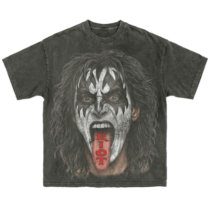 WKND RIOT Rock Tee from On Time Fashions – T-shirt by WKND RIOT, Birmingham AL’s 1 fashion store and premier destination for streetwear, suits, kids fashion, and big & tall