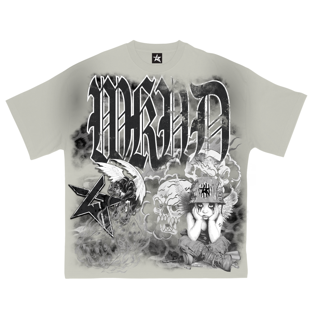 WKND Riot War Ready - Cream - front view
