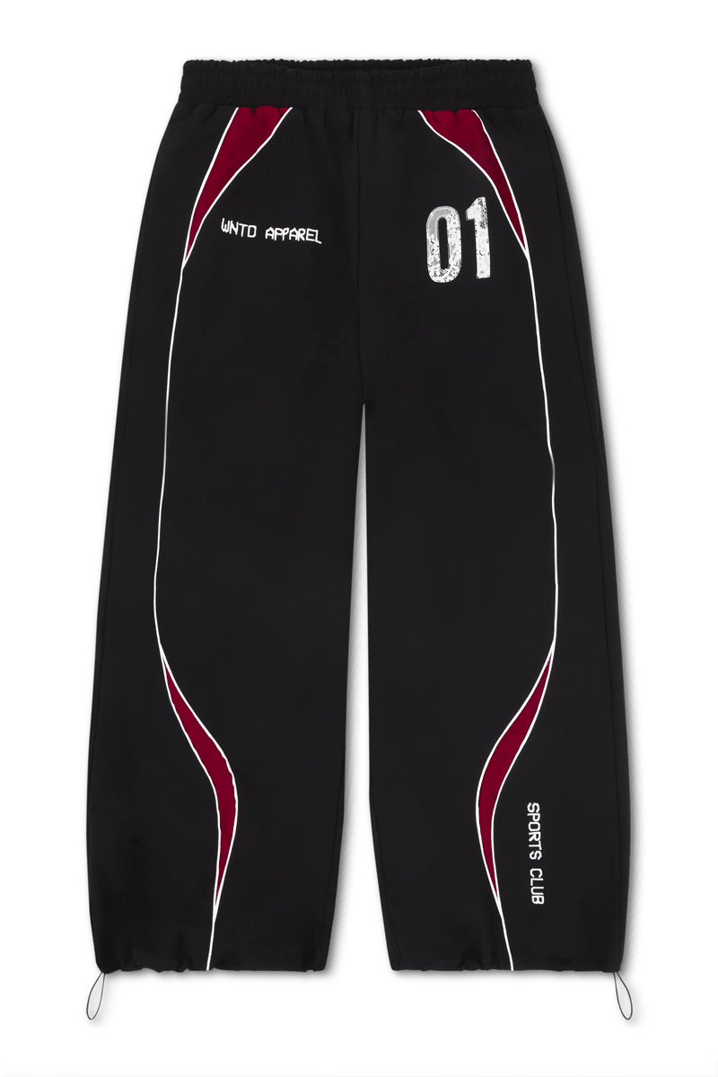 WNTD Apparel Table Lace Track Pants from On Time Fashions – Track Pants by Playboy Studios, Birmingham AL’s 1 fashion store and premier destination for streetwear, suits, kids fashion, and big & tall