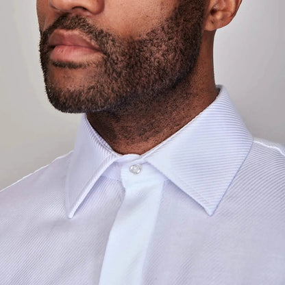 Steven Land Elite – The River Twill | Double Woven Cotton | French Cuff