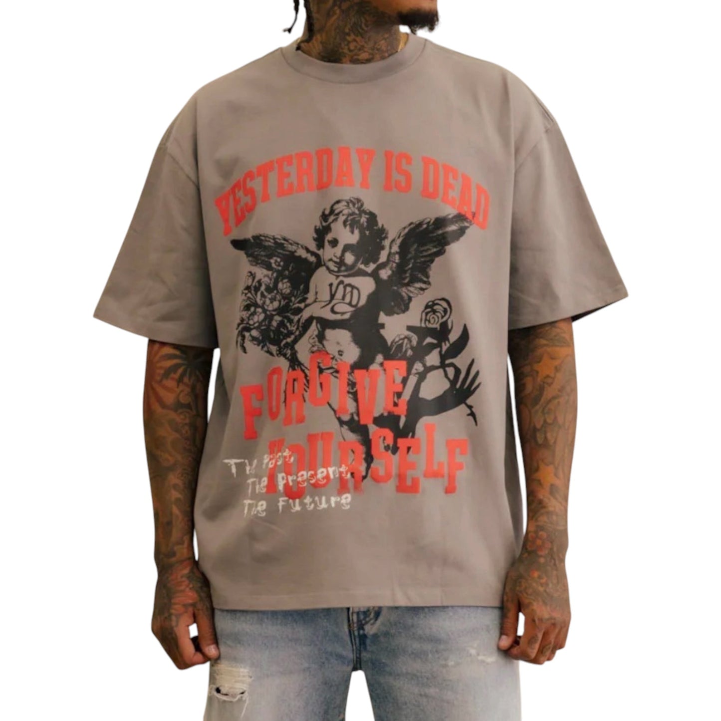 Yesterday Is Dead Forget Yesterday Tee from On Time Fashions – T-shirt by Yesterday Is Dead, Birmingham AL’s 1 fashion store and premier destination for streetwear, suits, kids fashion, and big & tall